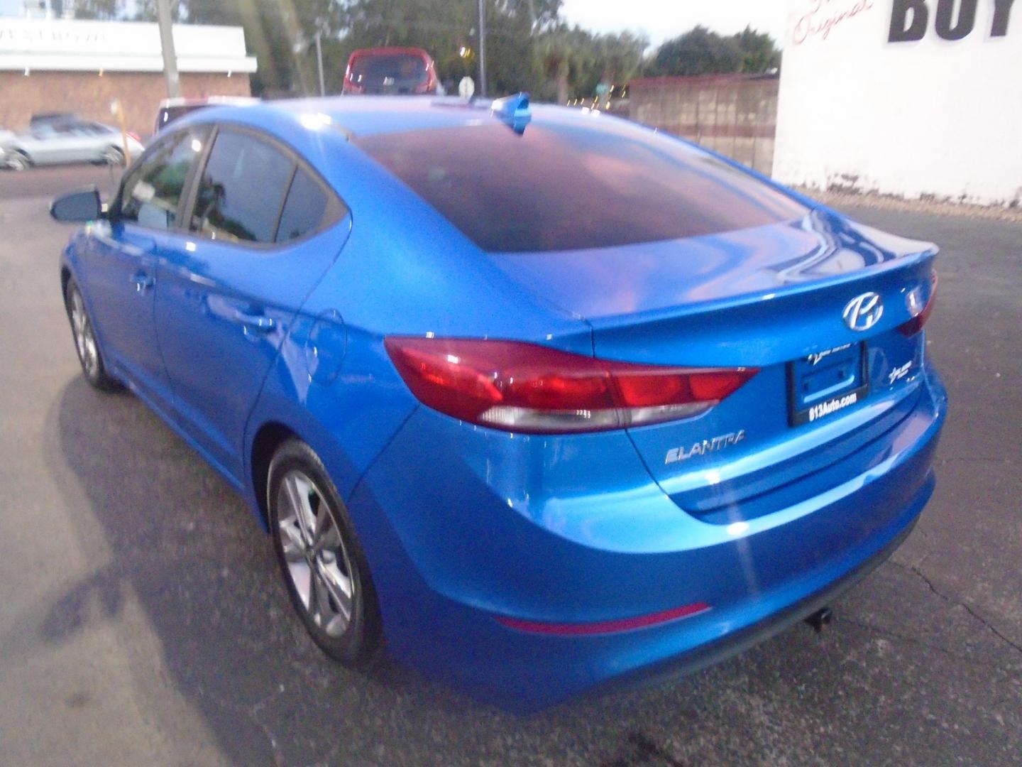 2018 Hyundai Elantra (KMHD84LF9JU) , located at 6112 N Florida Avenue, Tampa, FL, 33604, (888) 521-5131, 27.954929, -82.459534 - Photo#4